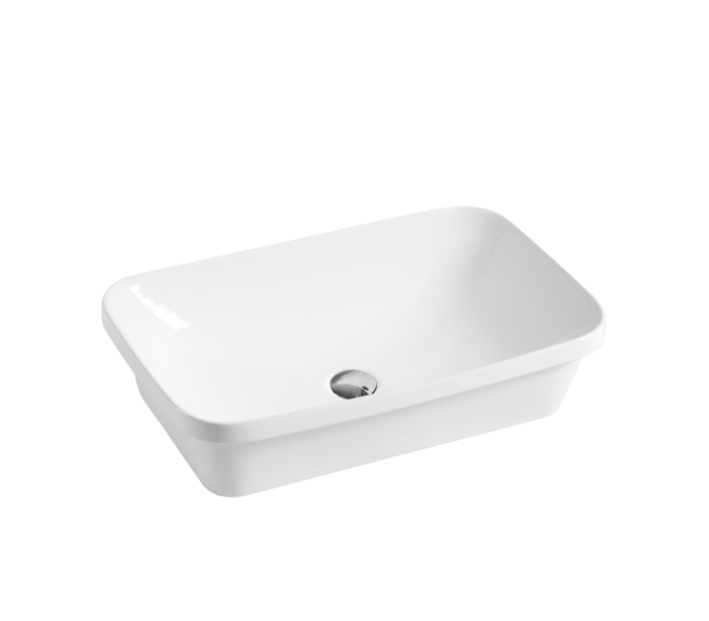 MILAN 500 Semi Insert Basin 500x380x145mm