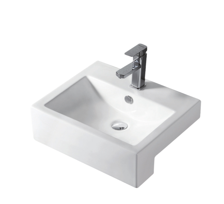 FABBRIS-II Semi-Recess Basin 525x430x160mm