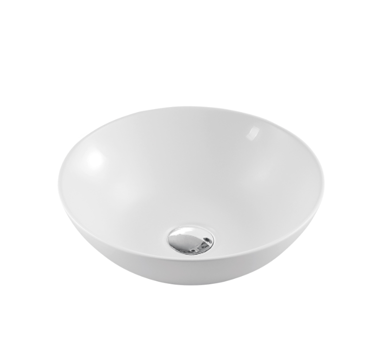 ETERNAL Above Counter Basin 400x400x145mm Round Vessel