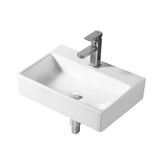ACQUA Wall Hung Basin With Bracket 510x360x120mm