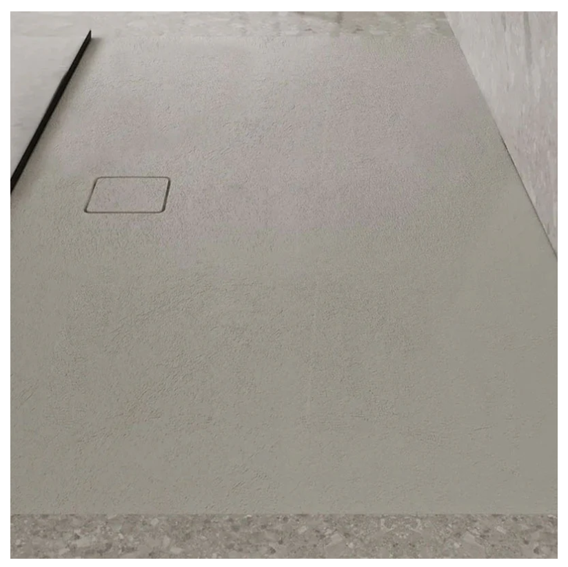 1800 x 900mm Cemento Shower Floor - Available in 4 colours