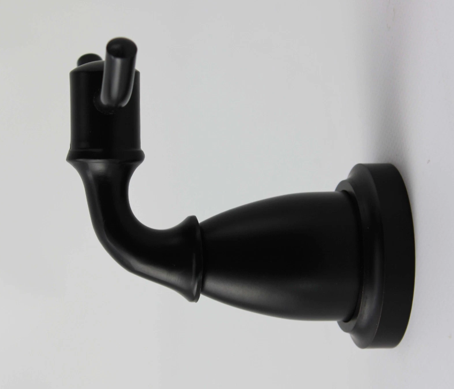 Traditional Sovereign Series  Robe Hook  Chrome & White - Available in 2 Colours