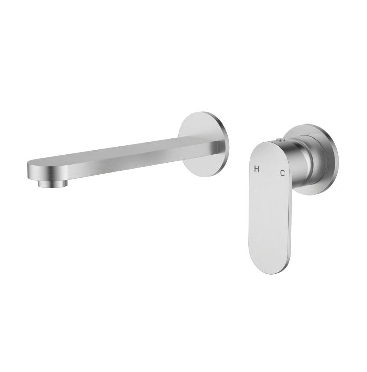 Esora  - Rounded Wall Basin Mixer - Available in 5 Colours