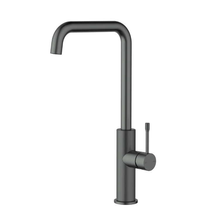 Luxe - Designer Curve Squared Kitchen &/or Laundry Mixer Tap  - Available in 4 Colours