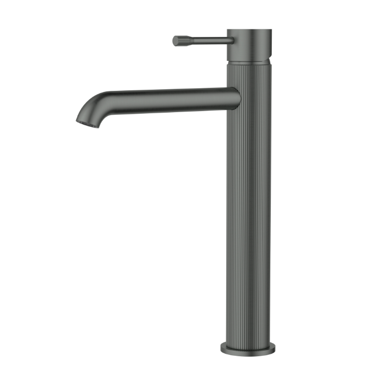 Luxe - Designer Curve Tall Basin Mixer Tap - Available in 4 Colours