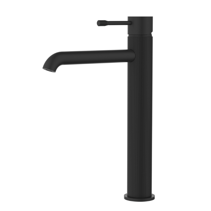 Luxe - Designer Curve Tall Basin Mixer Tap - Available in 4 Colours