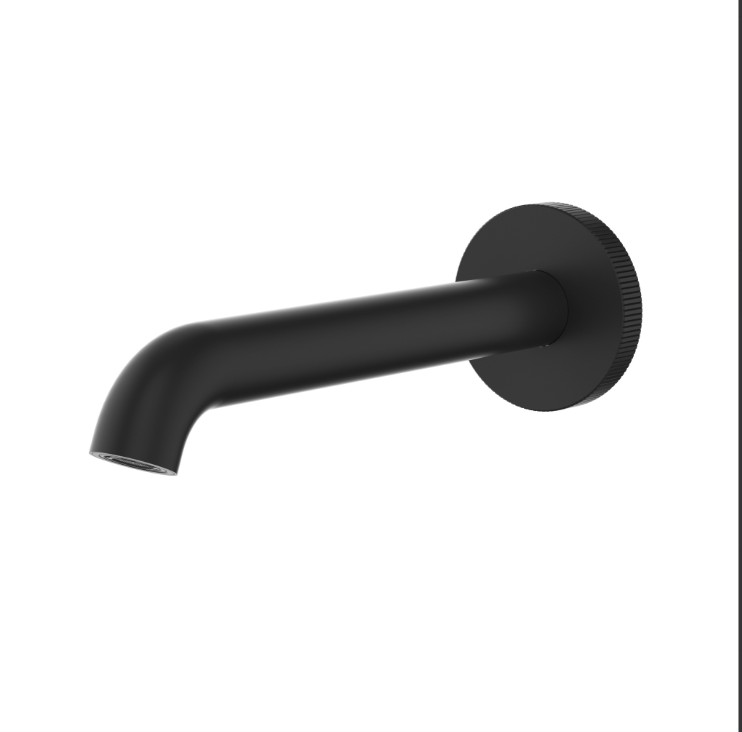 Luxe Slimline 180mm Wall Spout - Available in 4 Colours
