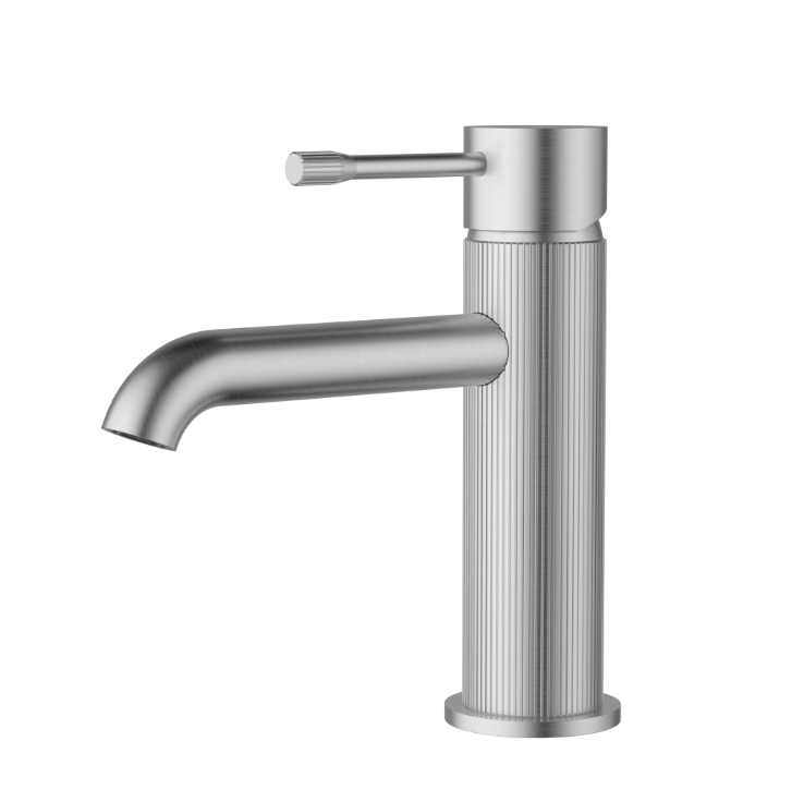 Luxe - Designer Curve Short Basin Mixer - Available in 4 Colours