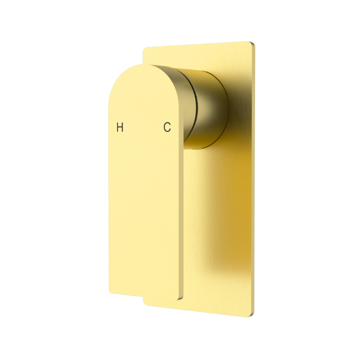 INDUSTRIE III  Slimline Wall Mixer - Available in 5 Colours