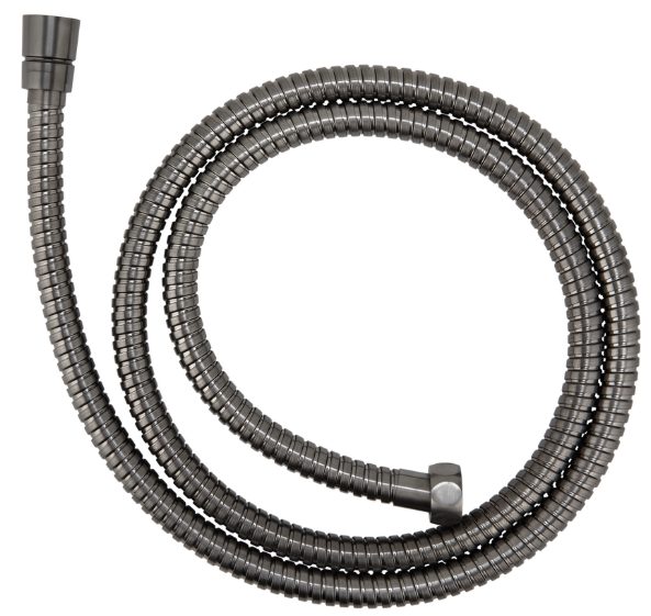 Round Half Shower Rail 200mm head - Available in 5 Colours with SS Hose