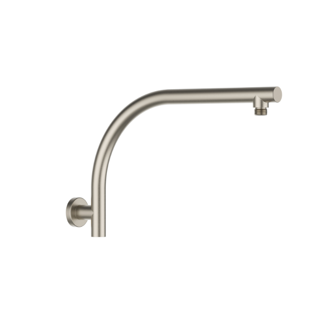 Round Curve Wall Shower Extension Arm - Available in 5 Colours