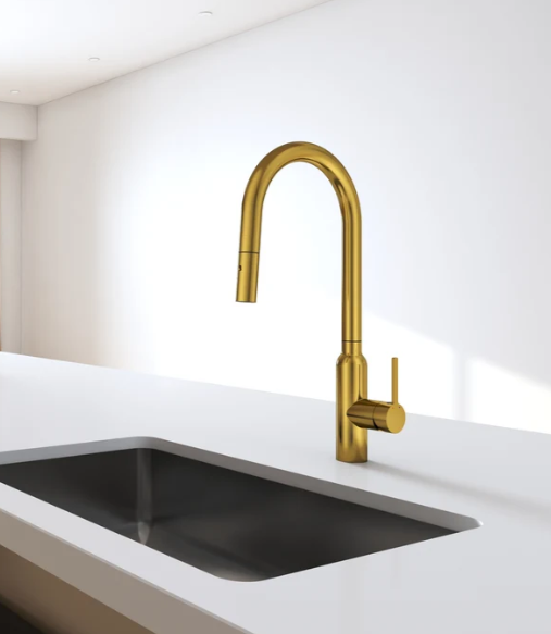 Round Pull Out Kitchen Mixer - Available in 7 Colours