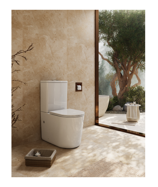 Mira Tornado Rimless Toilet Suite