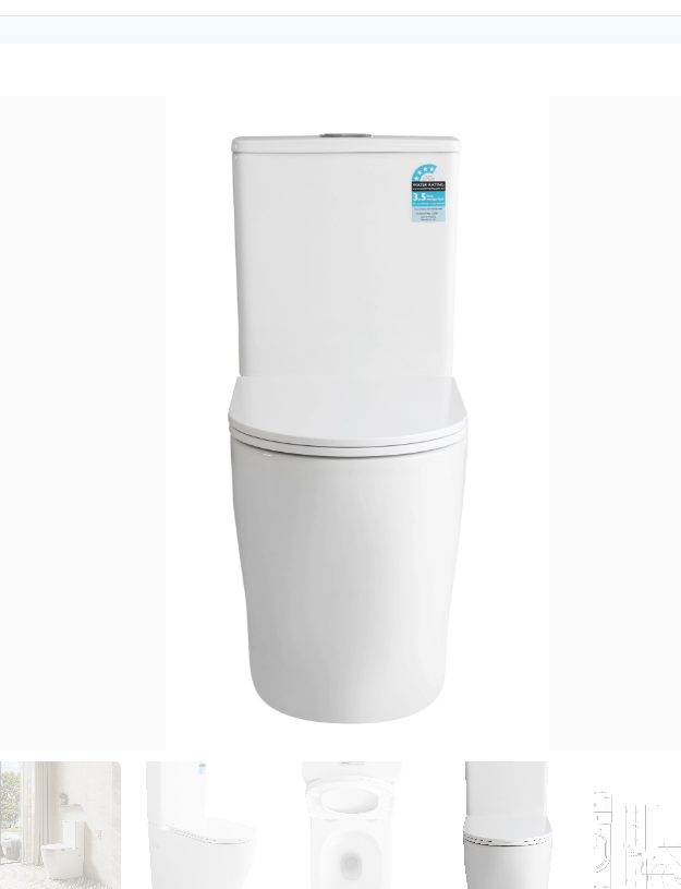 Lumia Tornado Rimless Toilet Suite
