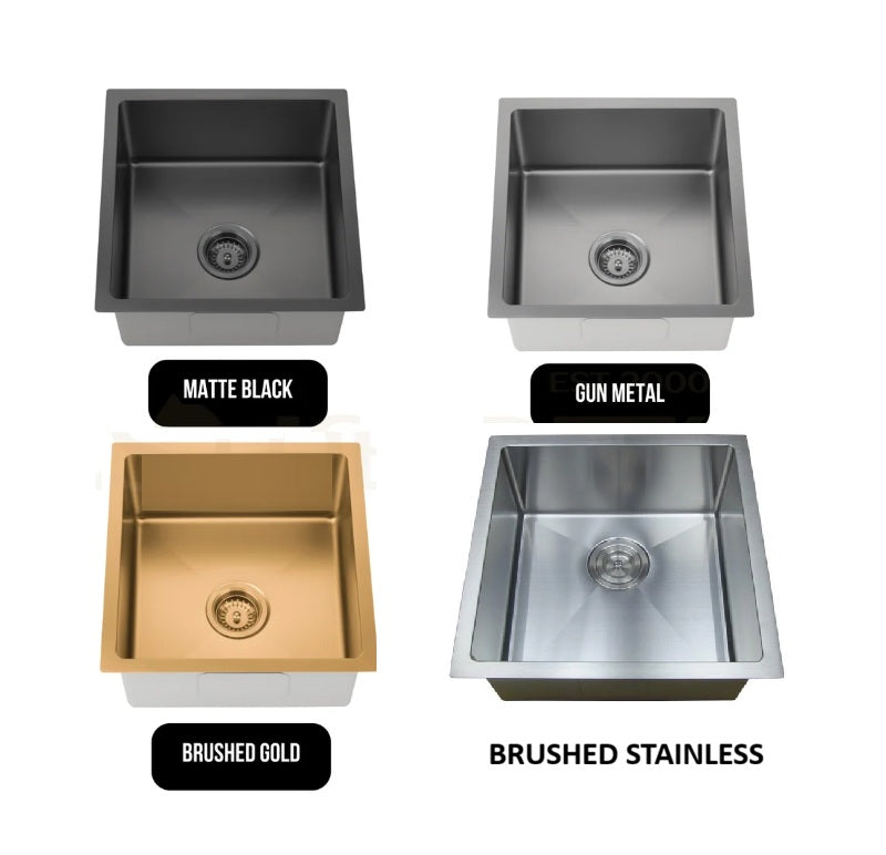 450*450*220mm SS Sink - Available in 4 Colours