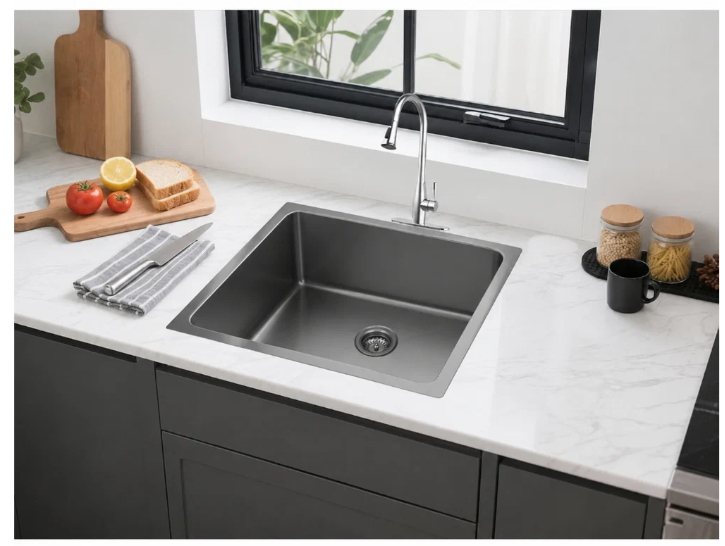 450*450*220mm SS Sink - Available in 4 Colours
