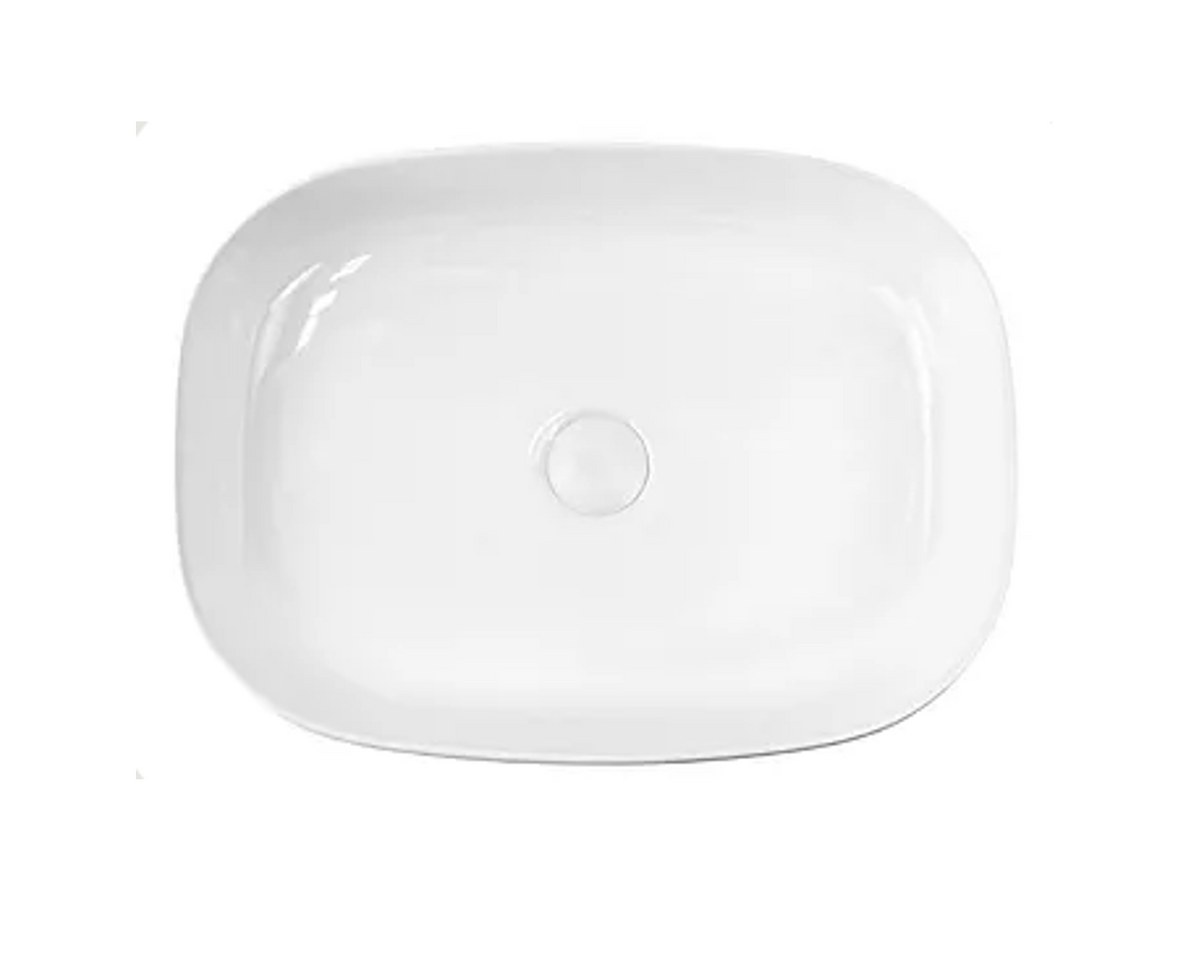 KHEUB SQUARE CURVED RECTANGULAR BASIN MEDIUM 510*370*120