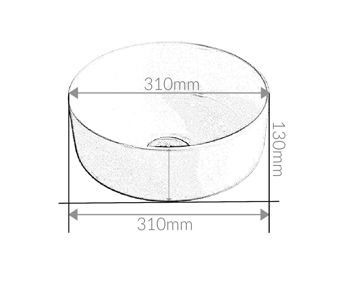 EGOLLE FEATHER EDGE ROUND X COMPACT 310*310*130
