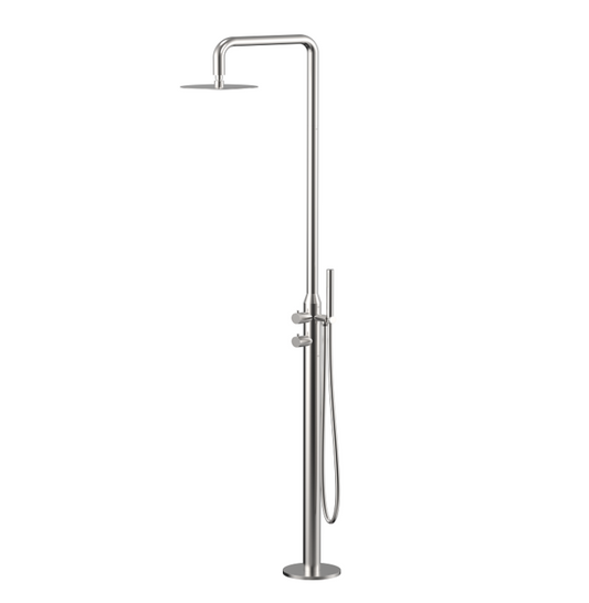 ZENMO Outdoor Free Standing Twin Shower set