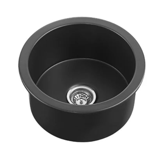 Fireclay Round Insert/Undermount Sink 470*228mm - Available in 2 Colours