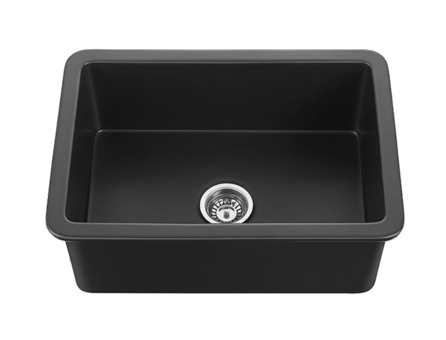 Fireclay Square Insert/Undermount Sink 677*470*282mm - Available in 2 Colours