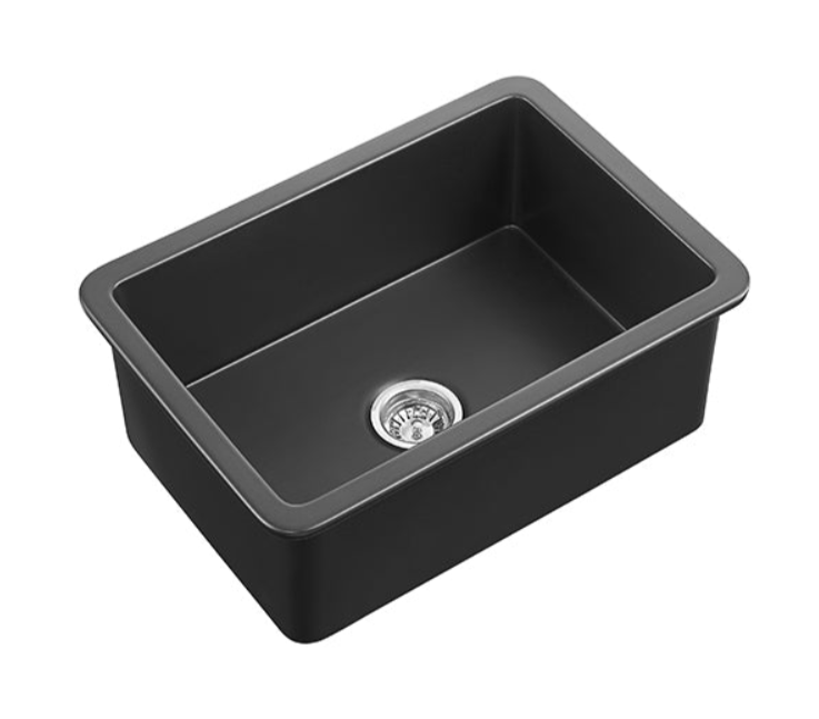 Fireclay Square Insert/Undermount Sink 810*480*255mm - Available in 2 Colours