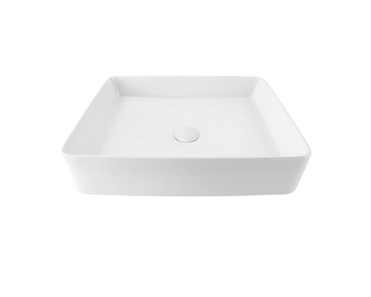 470*360*110 KHEUB Feather Edge Rectangle Low Line Ceramic Vanity Basin