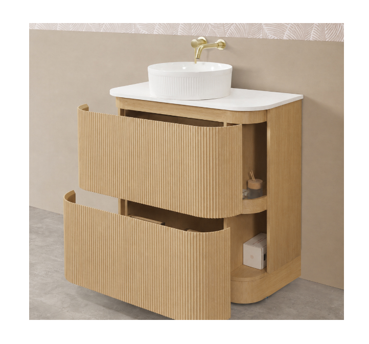 900mm Kingley Fluted Vanity