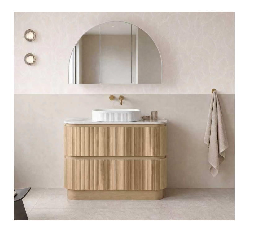 900mm Kingley Fluted Vanity