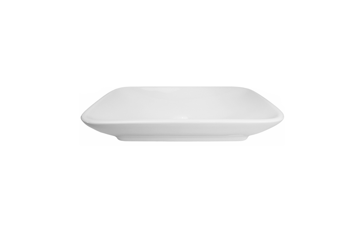 550*365*95/125 KROHLI Tapered Rectangle White Gloss Ceramic Counter Basin