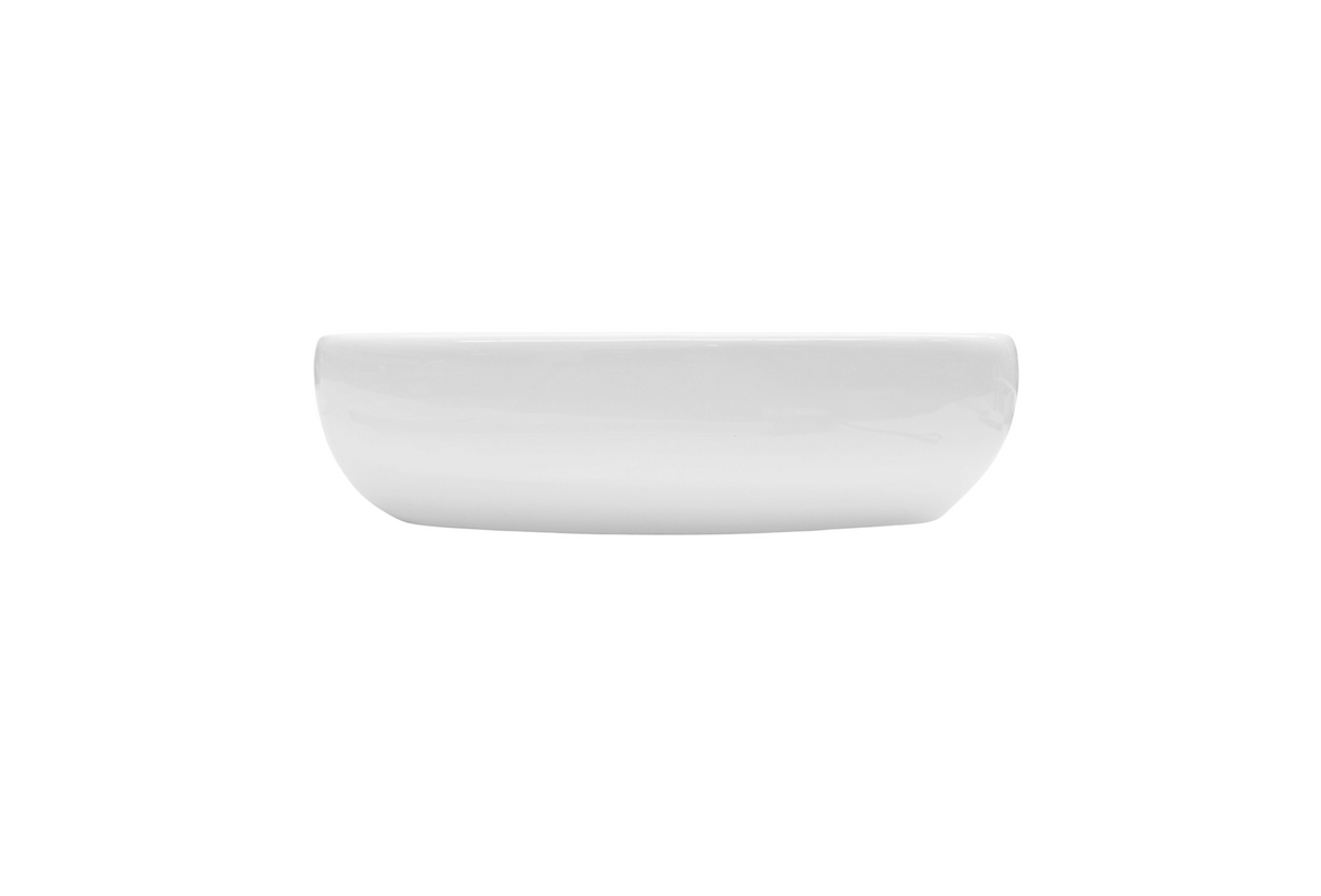 465*355*120 KROHLI SEMI INSERT ROUNDED RECTANGLE WITH OVERFLOW VANITY BASIN