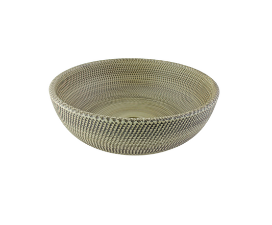 420*420*135 KHEUB EARTHEN MATTE CERAMIC TEXTURED ROUND COUNTER VANITY BASIN