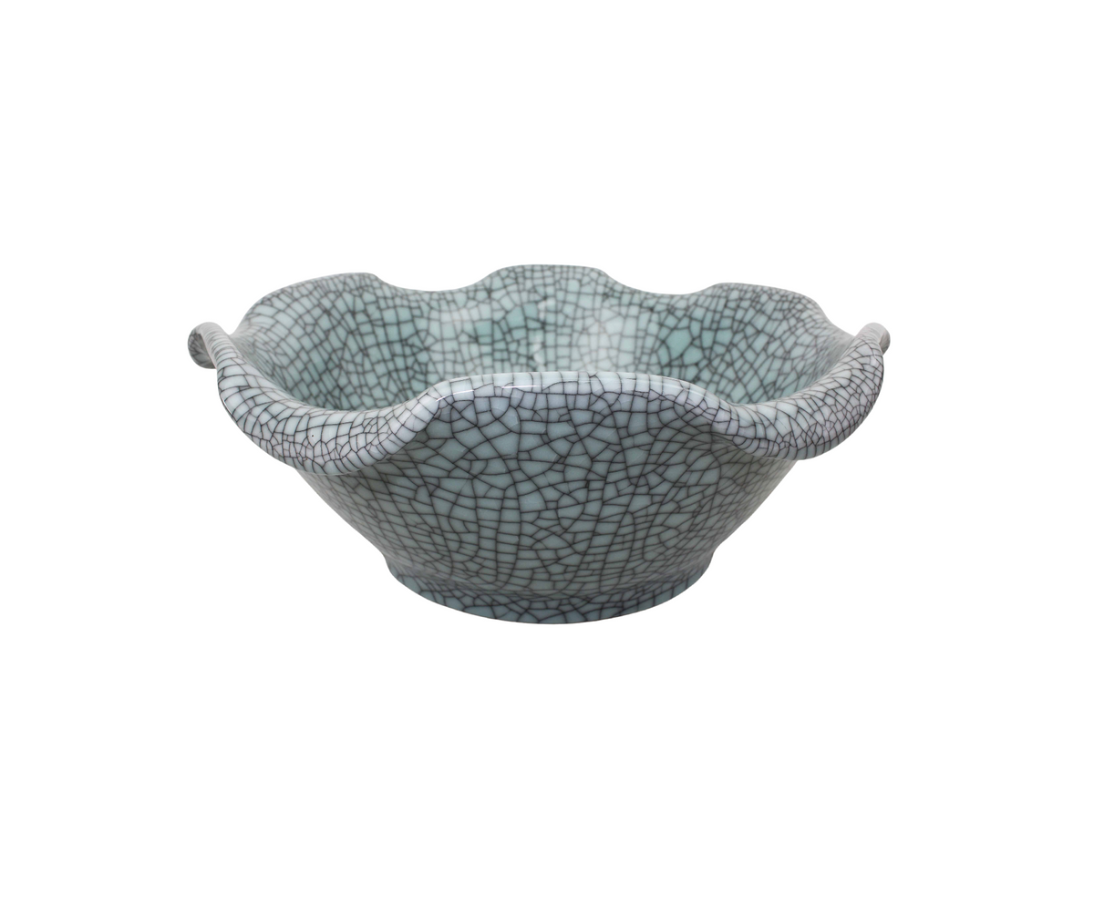 410/435*140/170 KROHLI Irregular Shattered Jade Ceramic Counter Basin