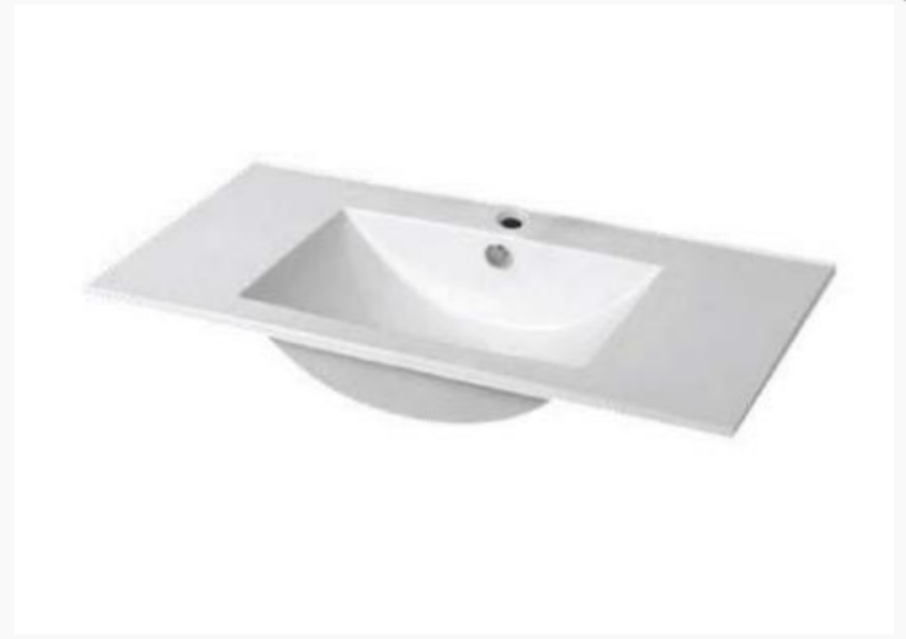 900mm Ceramic Vanity Top - Available in 3 Colours