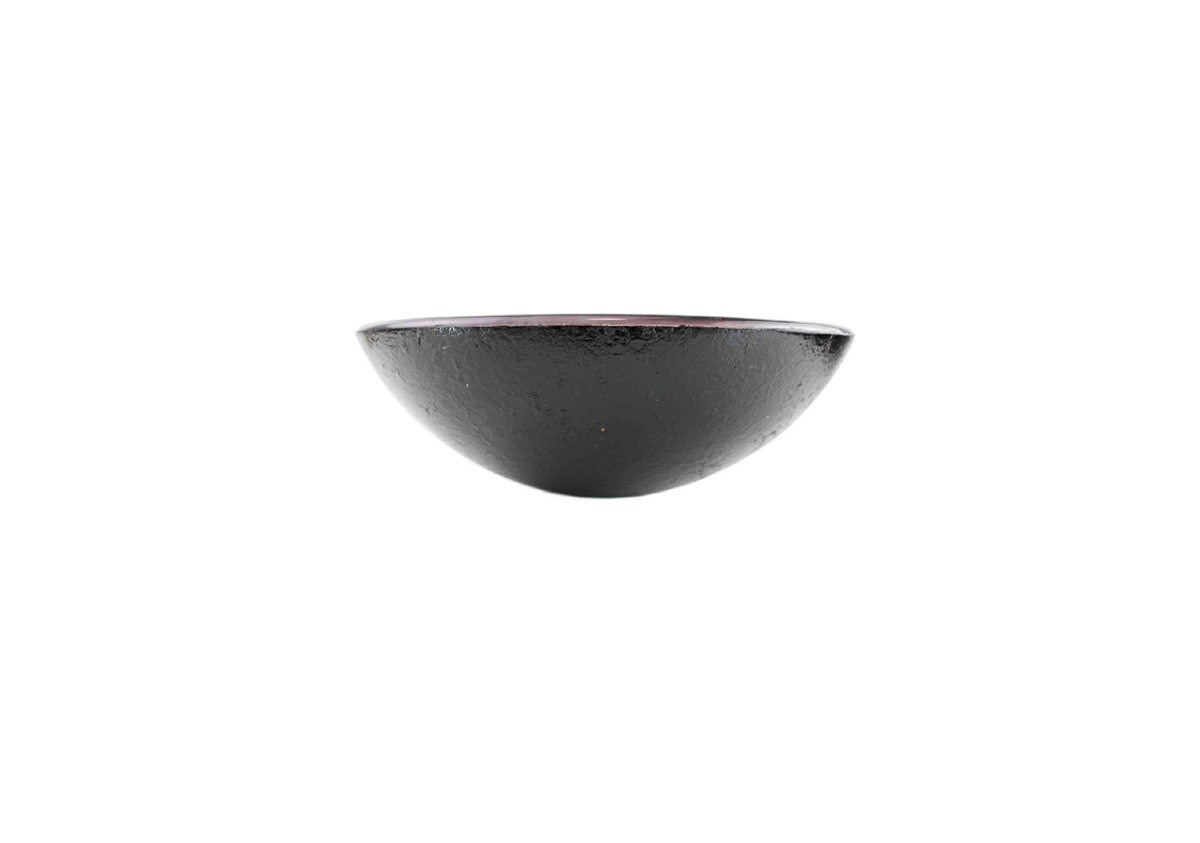 VIENNA 420*140 Red * Purple/Pink & Black Round Tempered Glass Countertop Basin