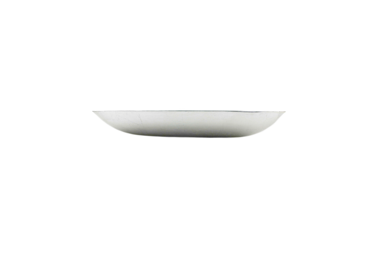 SILVER TRAY 560*360*100 Silver Rectangle Low Line Tempered Glass Countertop Basin