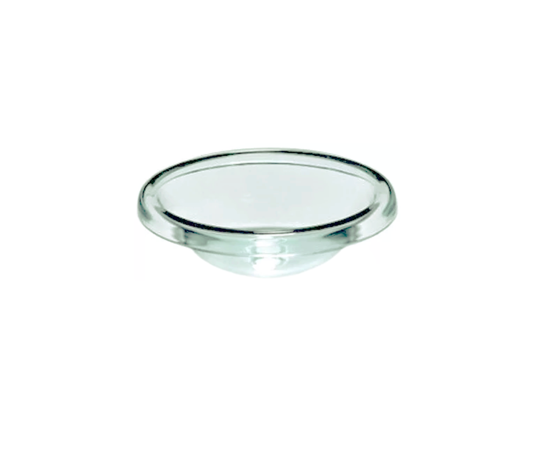 LAYERED DROP 440*135 Translucent Draped Round Tempered Glass Countertop Vanity Basin