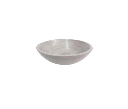COFFEE 420*140 Athens Grey Marble Brown Vein Round Countertop Vanity Basin