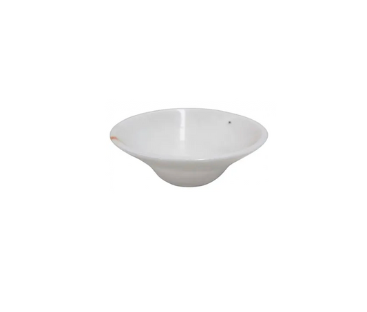 PURITY 420*140 Crystal White Vein Marble Round Tapered Cone Countertop Vanity Basin