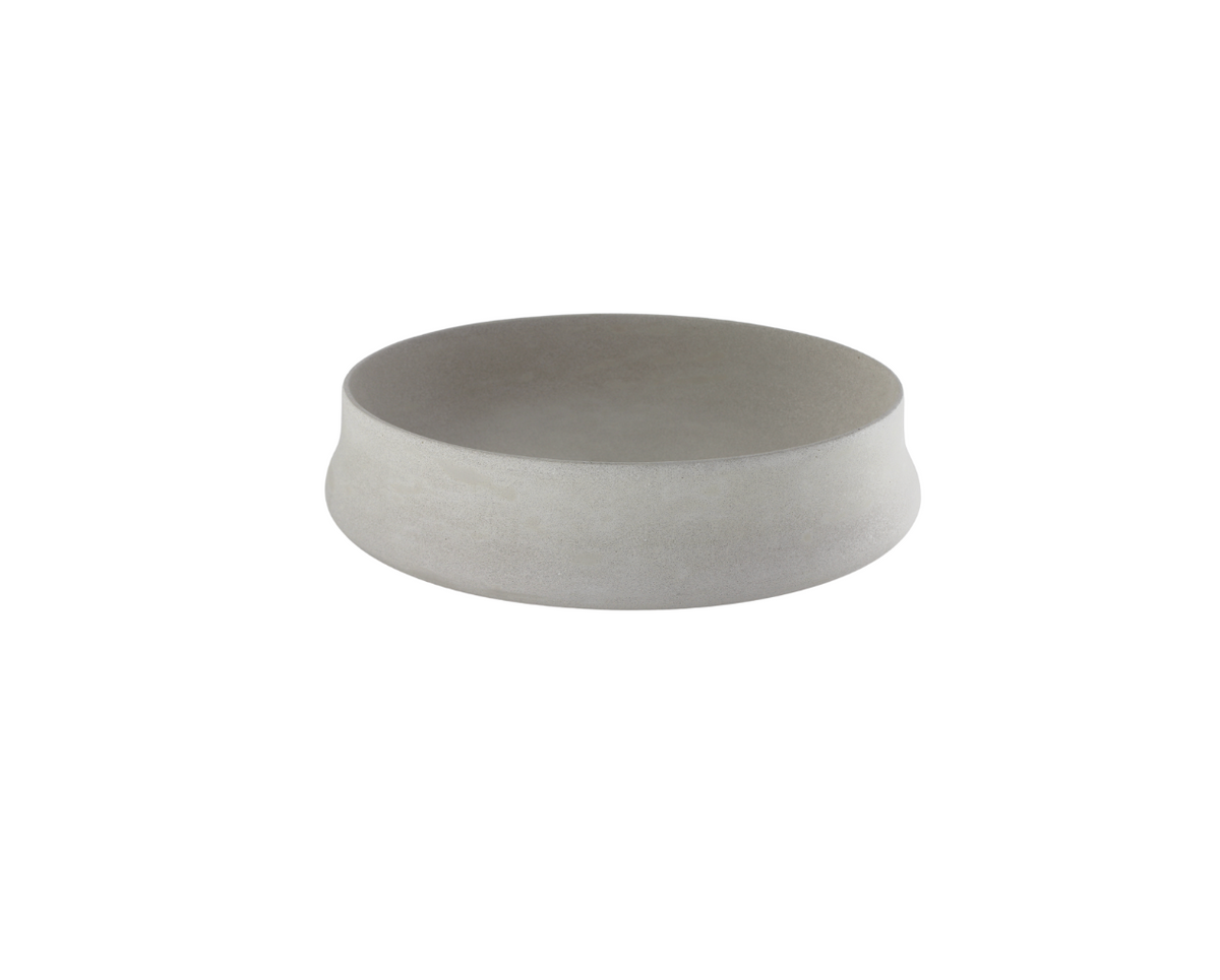 510x365x135 Kheub Terrazzo Oval Matte Natural Countertop Vanity Basin
