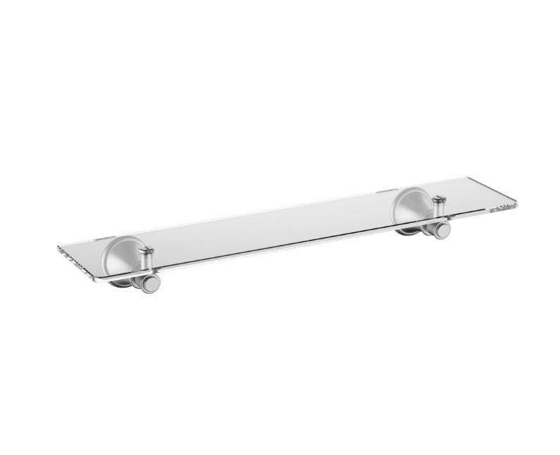 SOVEREIGN II - Victorian   500mm Glass Shelf * Brass Construction* Available in 4 colours