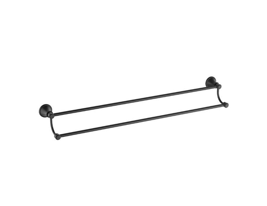 SOVEREIGN II - Victorian   600mm Double Towel Rail * Brass Construction* Available in 4 colours