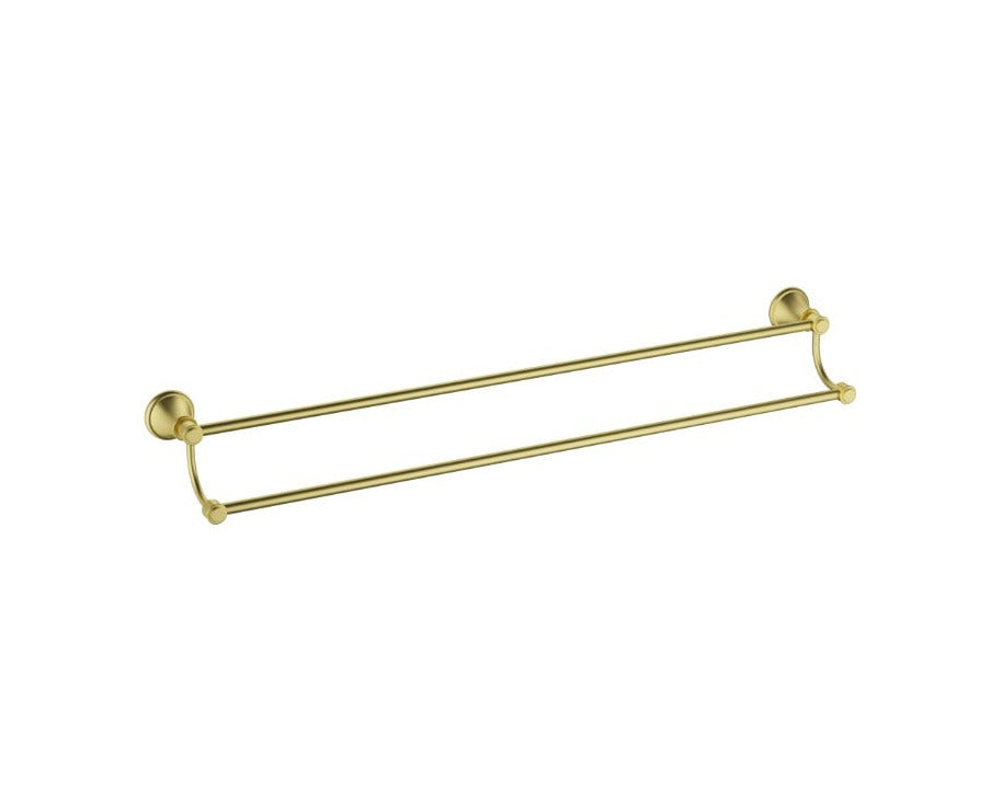 SOVEREIGN II - Victorian   600mm Double Towel Rail * Brass Construction* Available in 4 colours