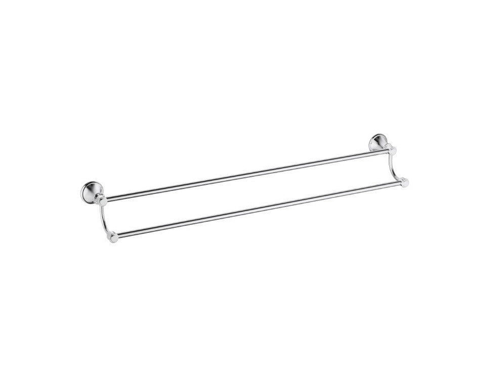 SOVEREIGN II - Victorian   800mm Double Towel Rail * Brass Construction* Available in 4 colours