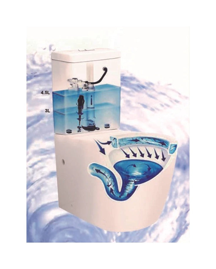 NEO II TORNADO TOILET thick seat