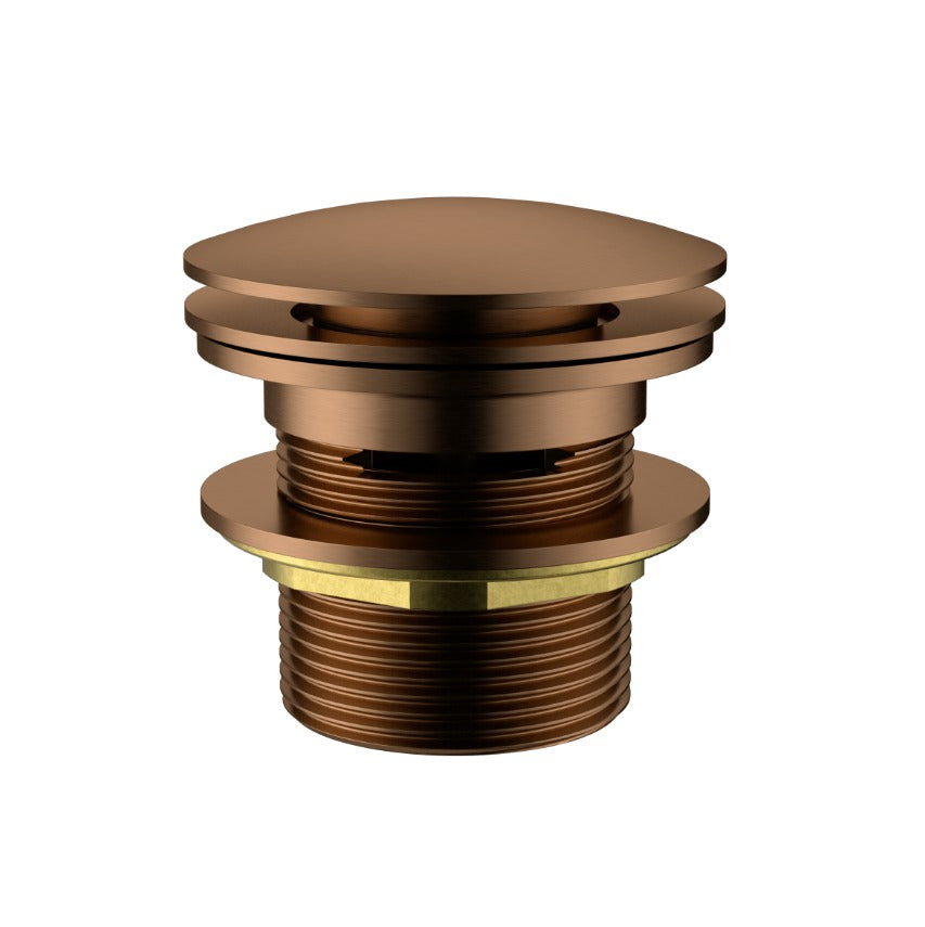 40mm Bath Pop-Up Plug With Removable Waste Overflow - Available in 7 colours