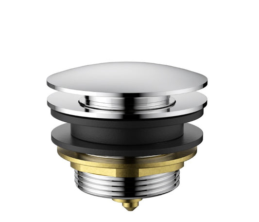 40mm Bath Pop-Up Plug With Removable Waste No Overflow - Available in 7 colours