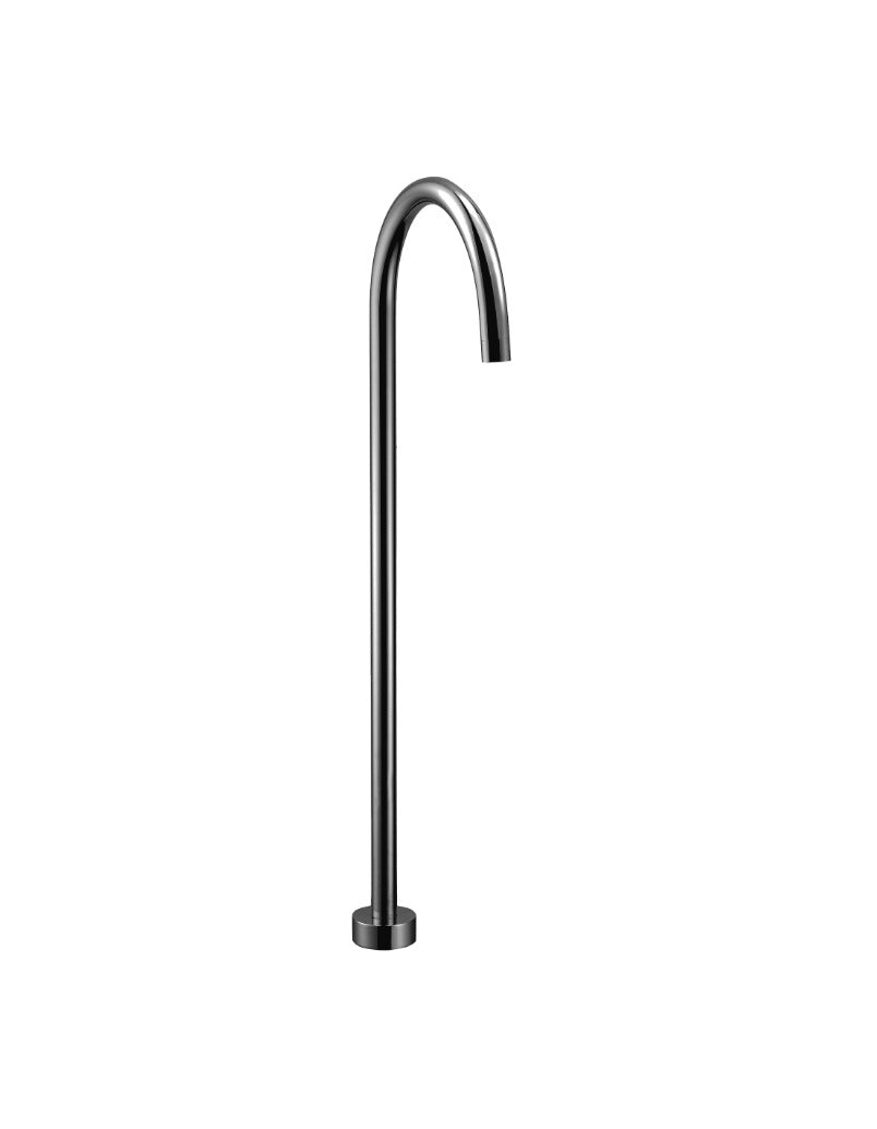 Nouveau Floor Mounted Bath Spout - Available in 6 Colours