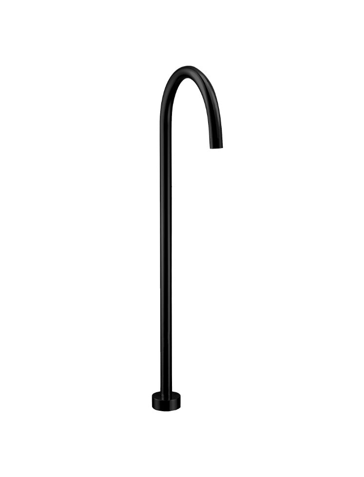 Nouveau Floor Mounted Bath Spout - Available in 6 Colours