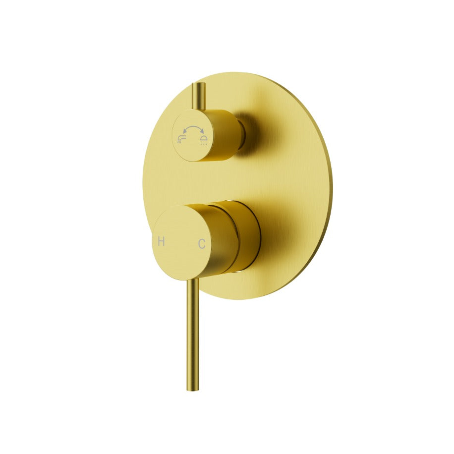 Nouveau Divertor Wall Mixer Trim Kit - Available in 6 Colours